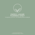 Energy-Aware Planning Sheet | Simply Adulting™