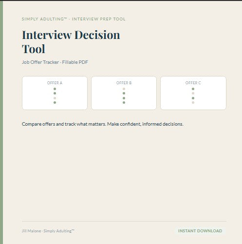 Interview Decision Tool