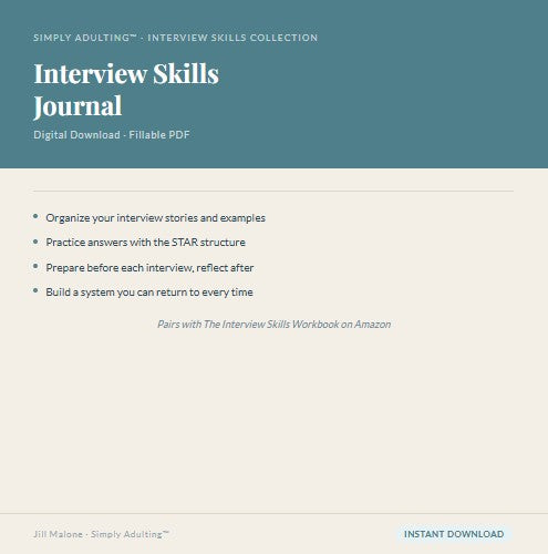 Interview Skills Journal